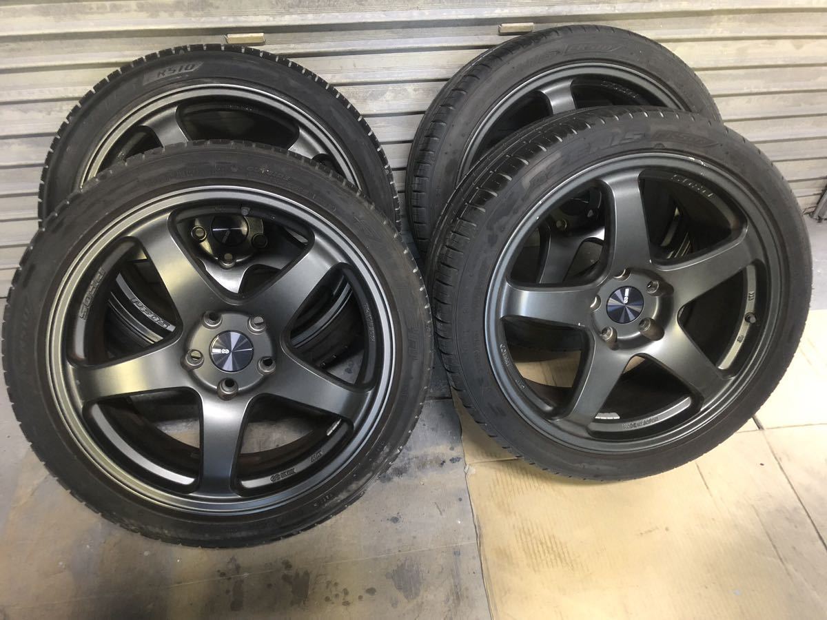 エンケイ ENKEI RACING PF05 18インチ 8J+45 9j+45 PCD 114.3 5H 5穴 4 