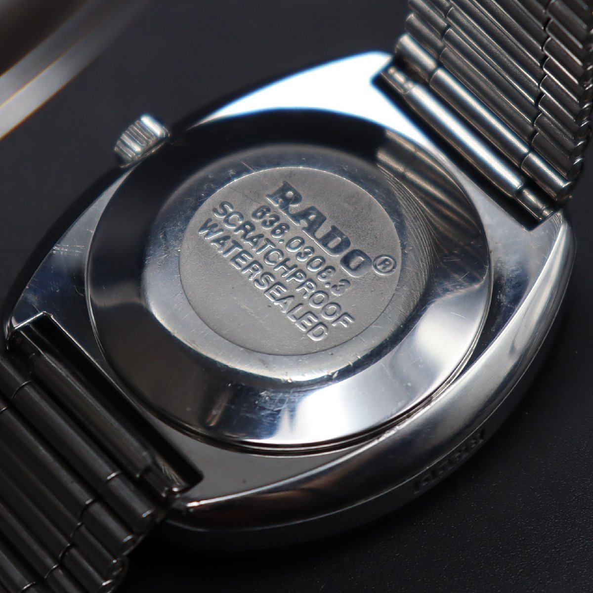 OH済 RADO DIASTAR ラドー ダイヤスター 超硬 636.0308.3 自動巻