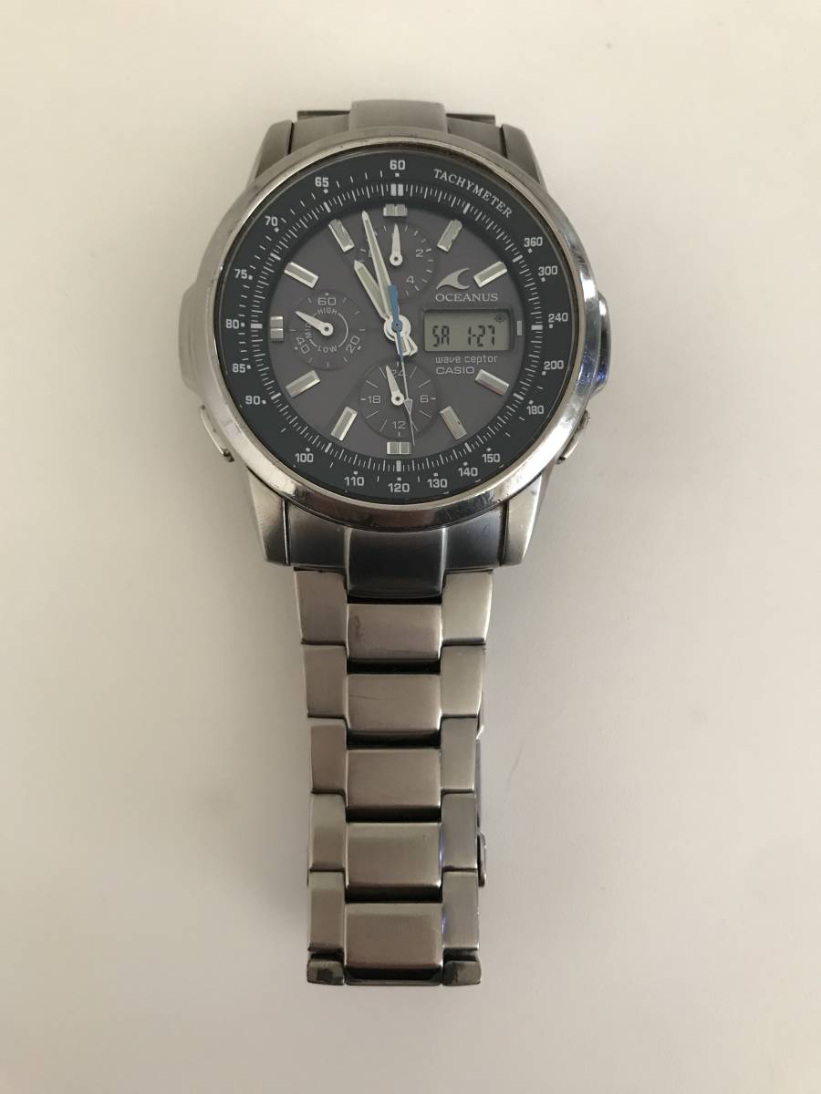 1円スタート CASIO カシオ OCEANUS オシアナス初代モデル OCW-500TDJ 