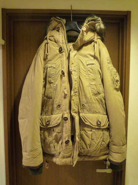 希少 Abercrombie＆Fitch アバクロ INDIGO LAKE JACKET ダウン 