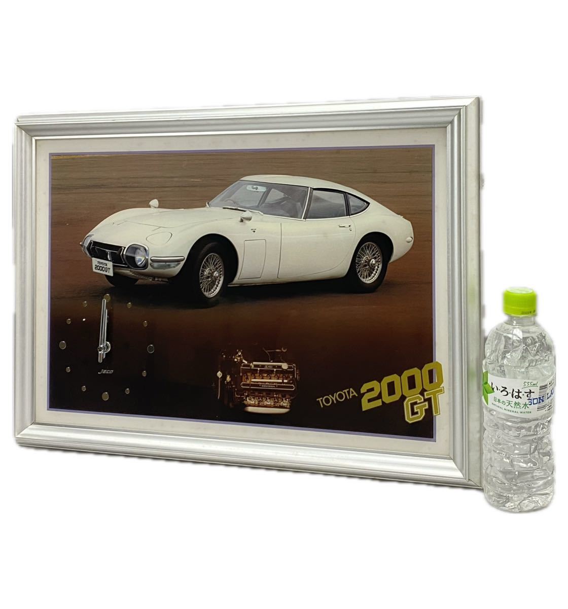 AZ-417 希少 美品 JECO トヨタ 2000GT パネル 時計 未使用 保管品
