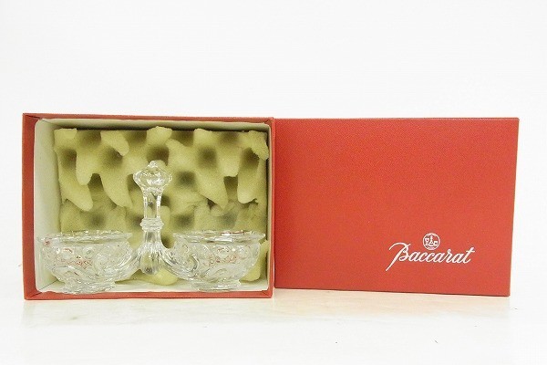 W223-Y20-2278 BACCARAT バカラ クリスタルガラス エッグスタンド