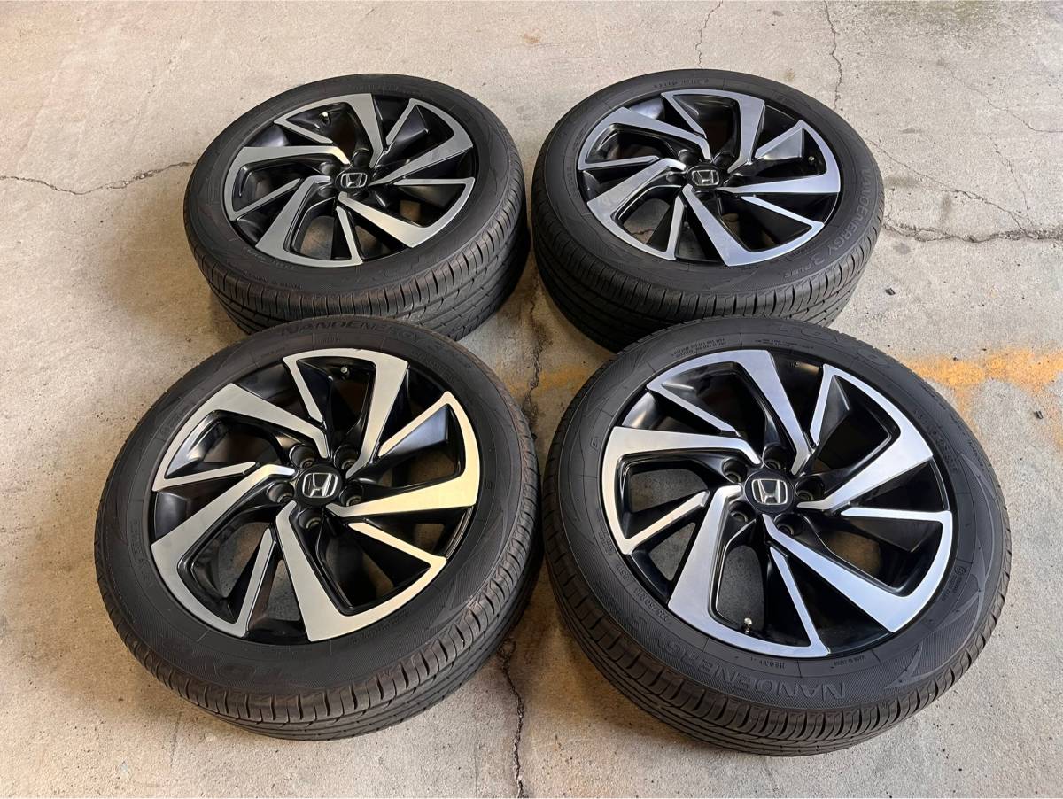 ホンダ ヴェゼルRS純正夏タイヤアルミ4本セット 225/50R18 18×7 1/2J 
