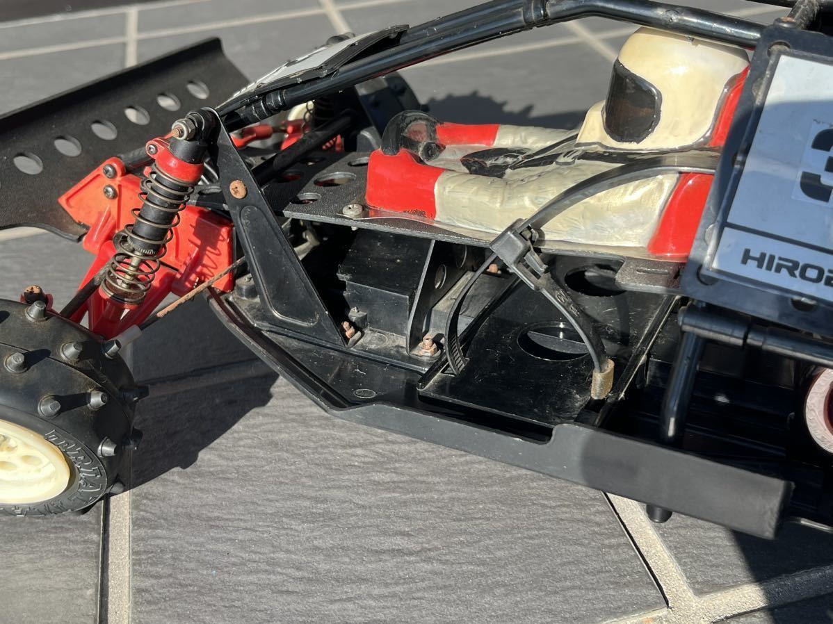 売り切り〜絶版!!ヒロボー ゼルダ 4WDバギー!!中古品!!ジャンク!!(完成