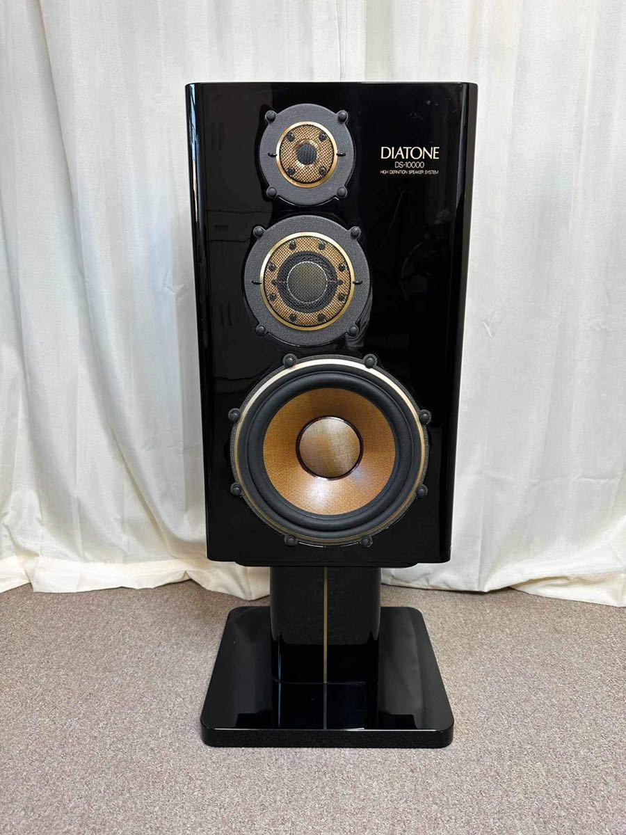 DIATONE DS-10000/DK-10000 スピーカーペア 純正スタンド付 40周年記念