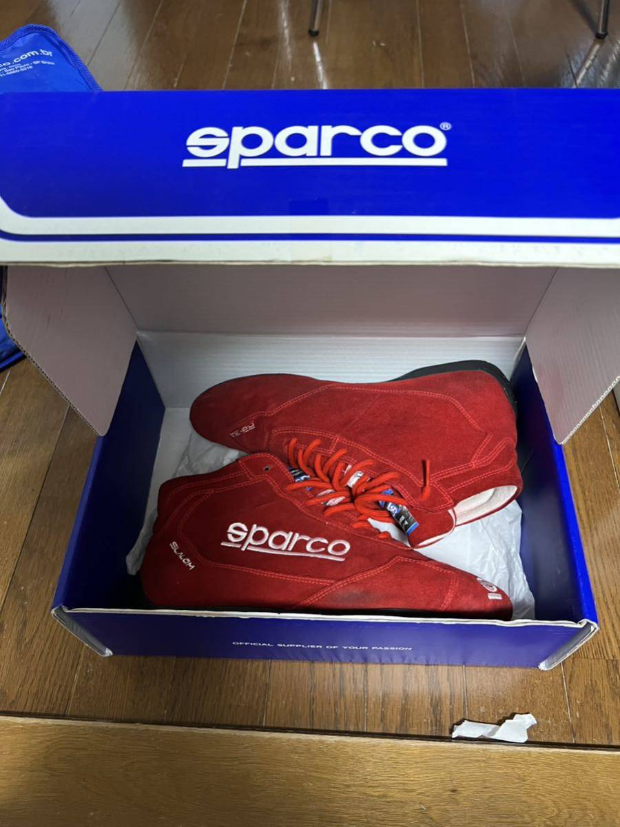 スパルコレーシングスーツとレーシングシューズセット 使用2回の美品 四輪用レーシングスーツ、四輪用レーシングシューズ スパルコ_10