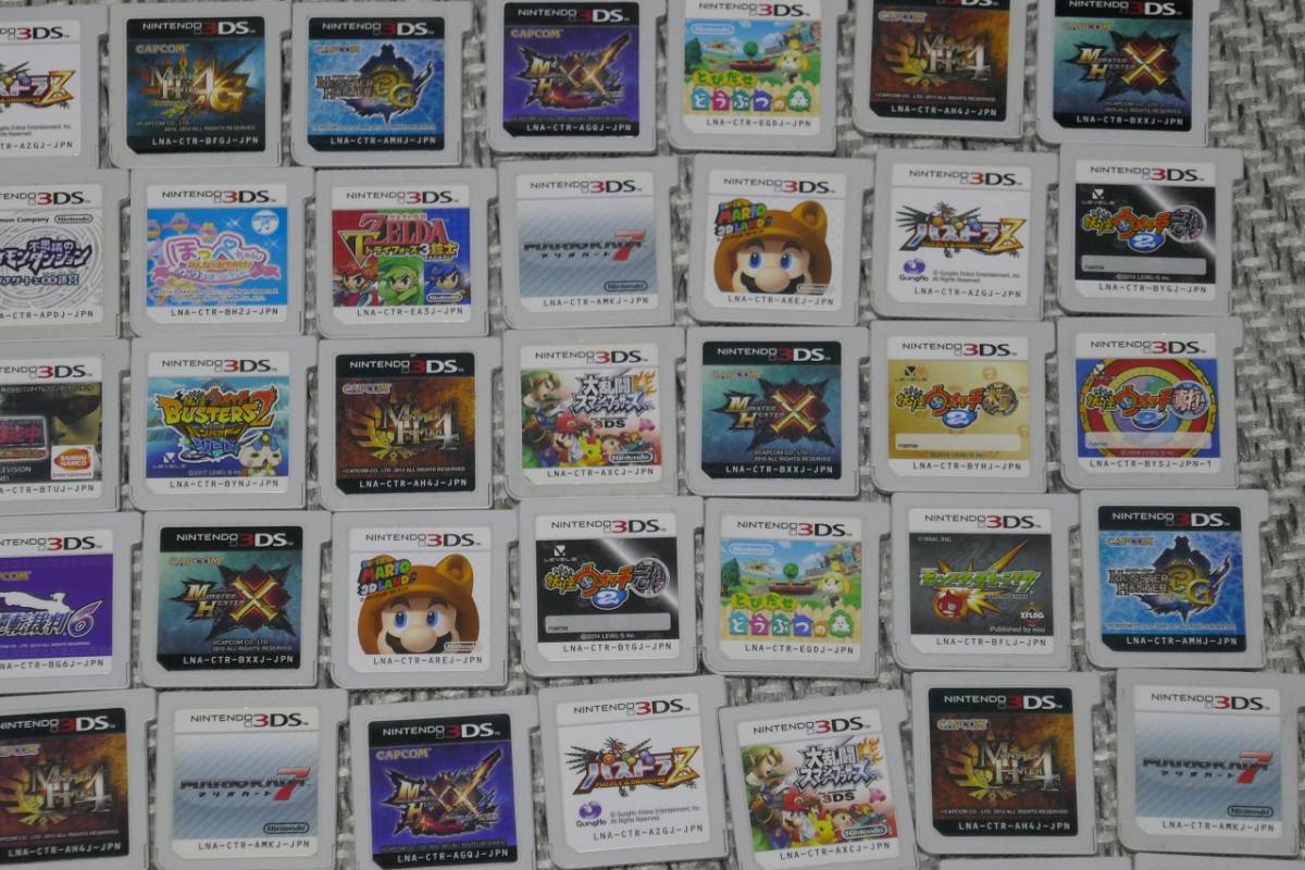 ◇3DSソフトのみ まとめて200本セット / ジャンク(ニンテンドー