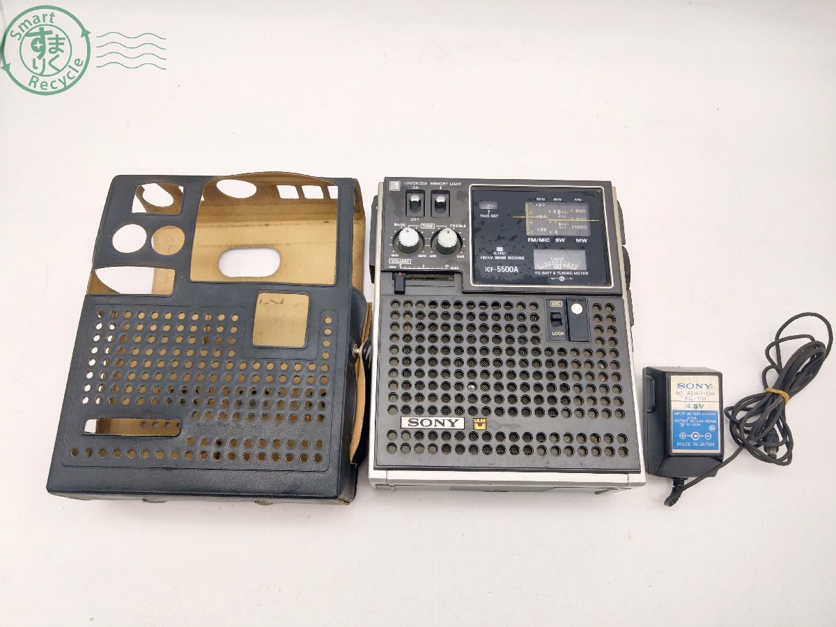 2402281012 ☆ SONY ソニー スカイセンサー ICF-5500A アダプター付き