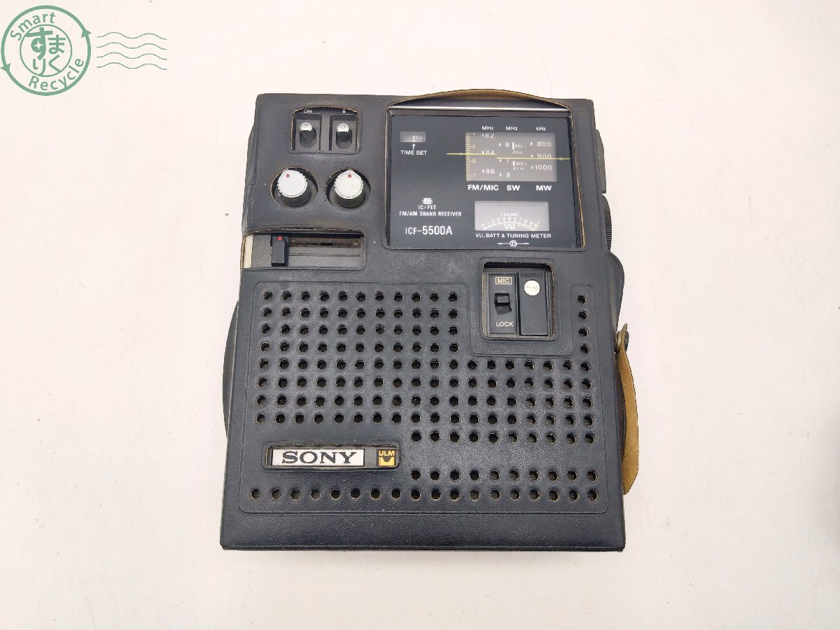 2402281012 ☆ SONY ソニー スカイセンサー ICF-5500A アダプター付き