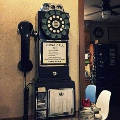 大変貴重☆即日発送☆1950年代アメリカ公衆電話☆レトロ 電話機