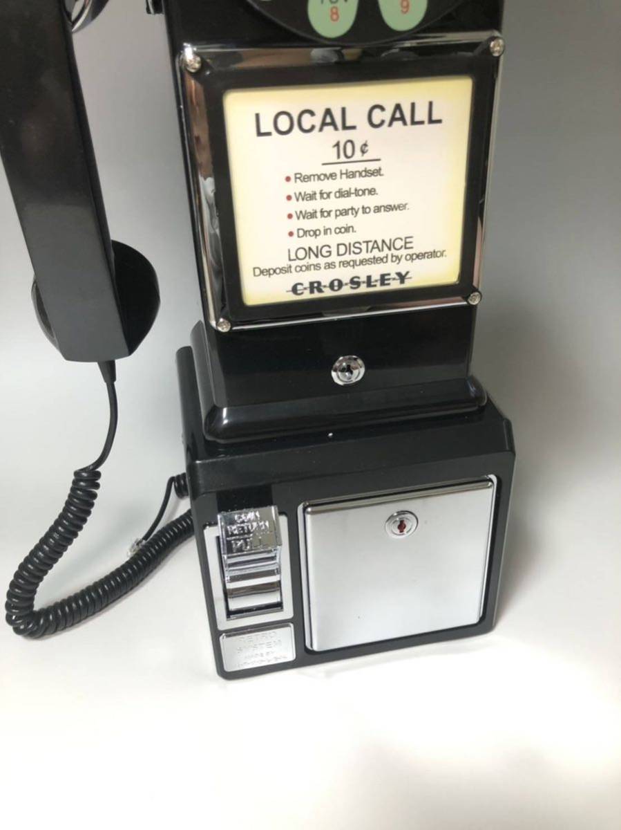 大変貴重☆即日発送☆1950年代アメリカ公衆電話☆レトロ 電話機