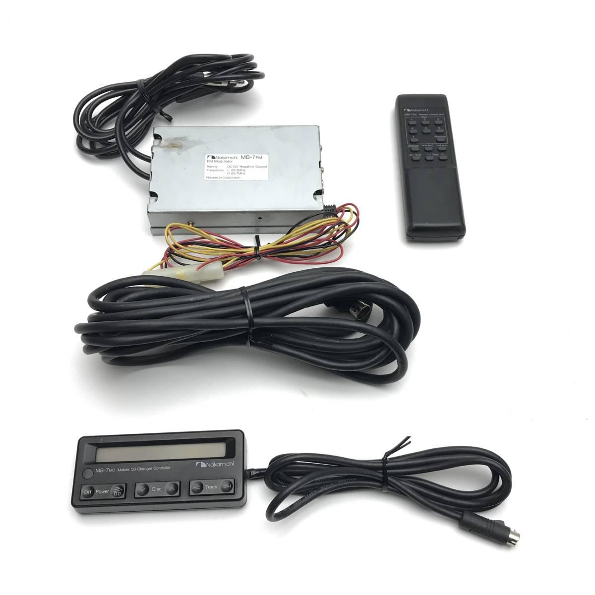 希少 絶版品 当時物 動作OK ナカミチ Nakamichi MB-7s CDチェンジャー