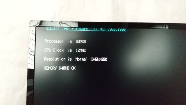 ☆NEC☆PC9801DX/U5☆起動OK・部品取りに☆ジャンク！(デスクトップ