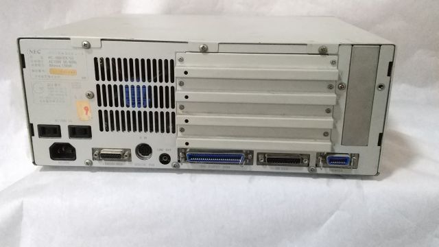 ☆NEC☆PC9801DX/U5☆起動OK・部品取りに☆ジャンク！(デスクトップ