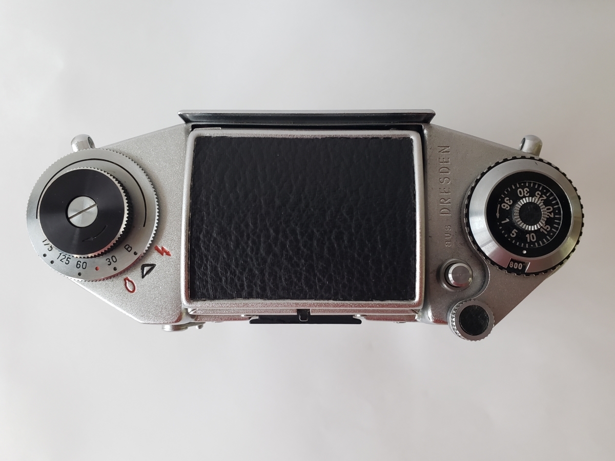 イハゲー Ihagee Dresden Exa 1a ボディ ウエストレベルファインダー_3