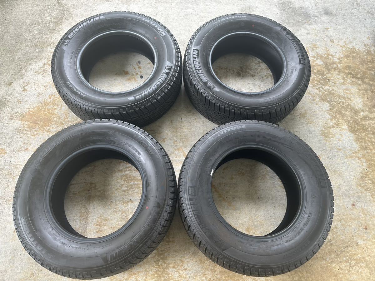 新車外し!!ミシュラン ラティチュード 265/65R17 4本セット!!