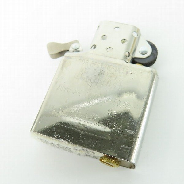 ZIPPO/ジッポー ZERO HALLIBURTON ゼロハリバートン 2002年製 /LPL_6