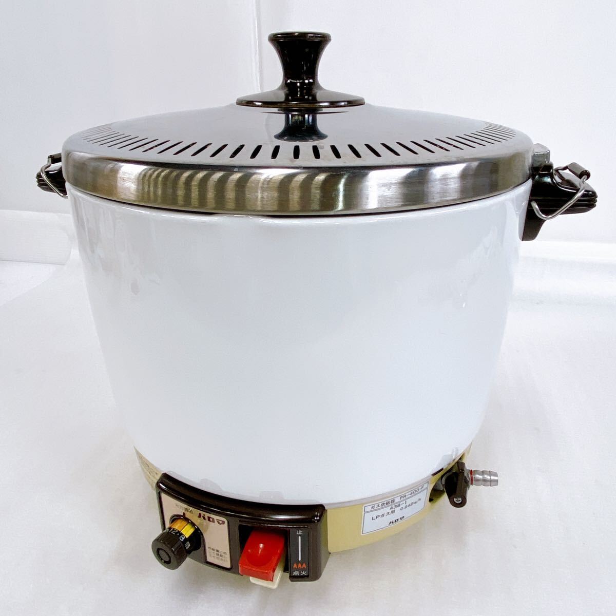 ☆点火確認済☆ Paloma パロマ LPガス用 業務用 ガス炊飯器 PR-400F 2 
