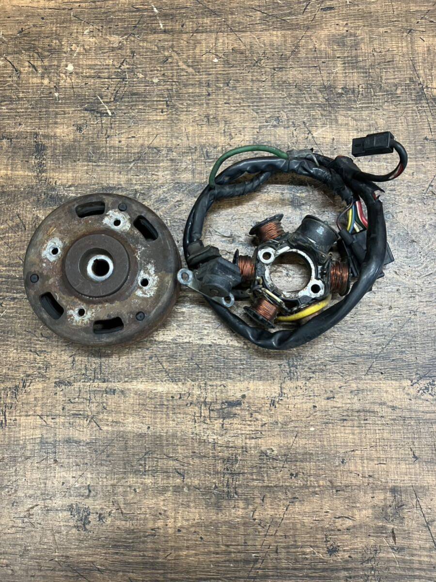 ゆうた 281】 AF28 スーパーDio ZX 純正 ジェネレーター フライホイール