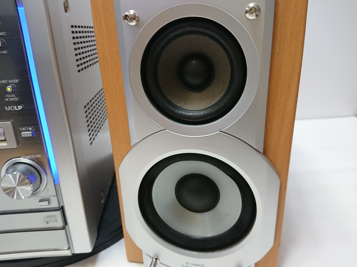 管理1137 Panasonic パナソニック システムコンポ SA-PM37MD CD MD