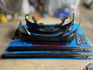[別売り可]w222 s63 AMG 前期 リヤバンパー 左右サイドステップ、グリル、マフラーカッタ