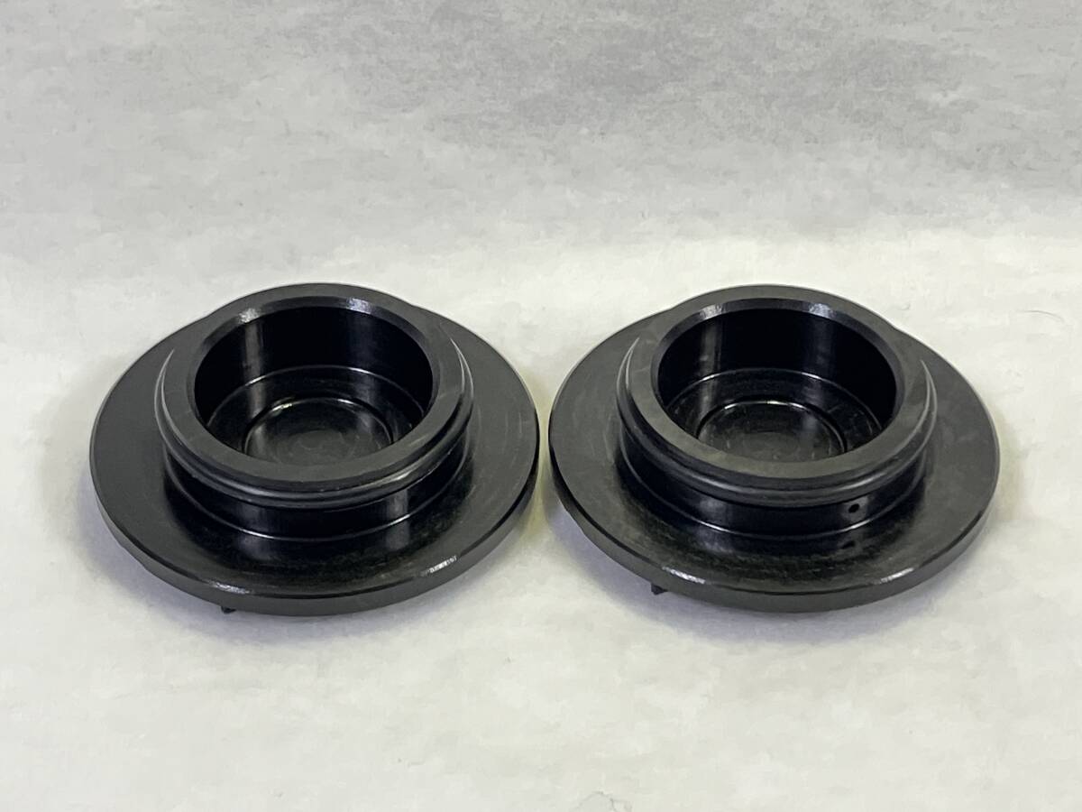 ゼファー400/xピボットプレート専用ホールプラグZRアルマイトブラック文字面研磨_6