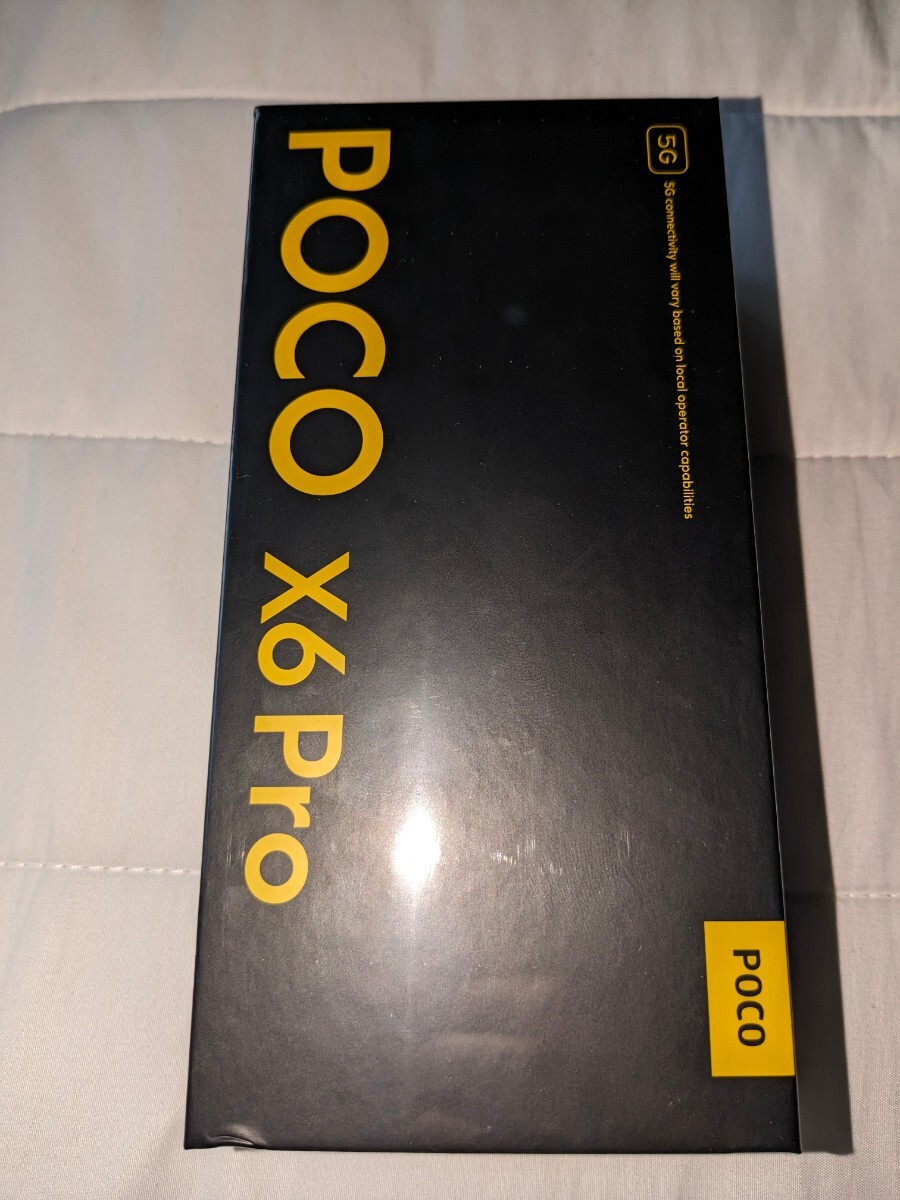 新品未開封 Xiaomi POCO X6 Pro 5G Grey 8GB/256GB AnTuTu 1,460,000 シャオミ SIMフリー グローバル版 スマートフォン スマホ ゲーミング_1