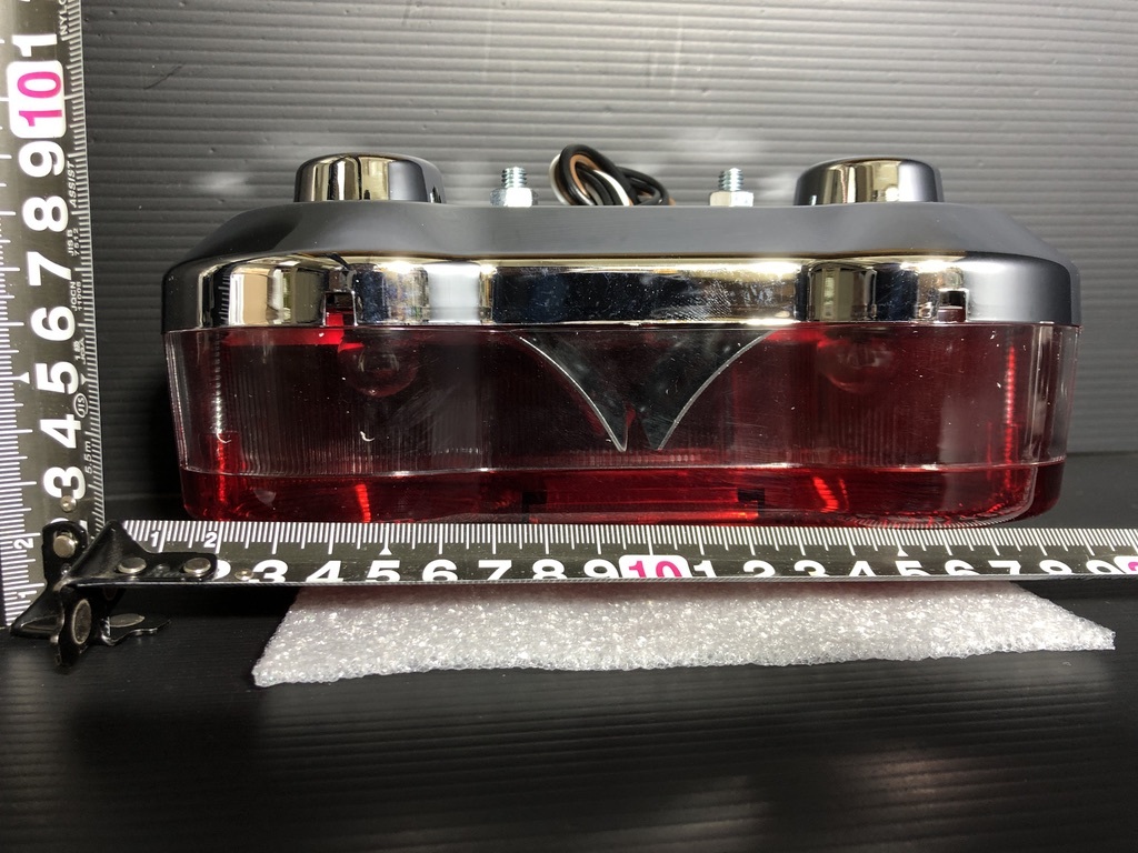 Mad Max 製☆ GT380 純正type キャンタマ テール ランプ 赤 レッド 2灯