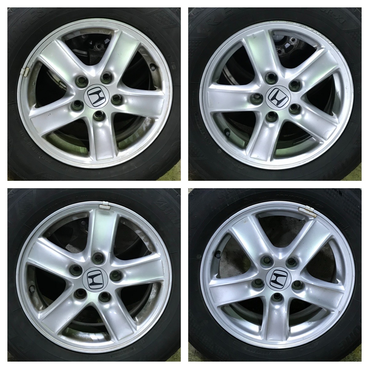 1 BRIDGESTONE REGNO 205/65R15 7分目 ホンダ ステップワゴン 等 *7054 205&frasl;65R15 REGNO BRIDGESTONE [1本] 価格比較 r15の通販