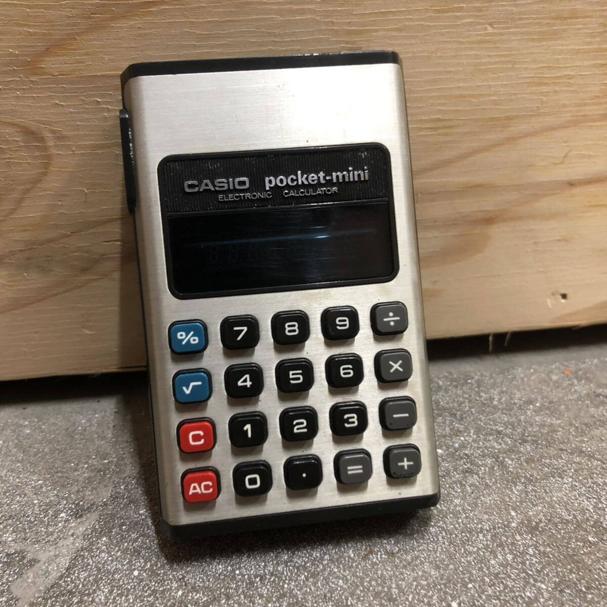 Casio CP-801B - CASIO pocket-mini Vintage Pocket-mini ELECTRONIC 