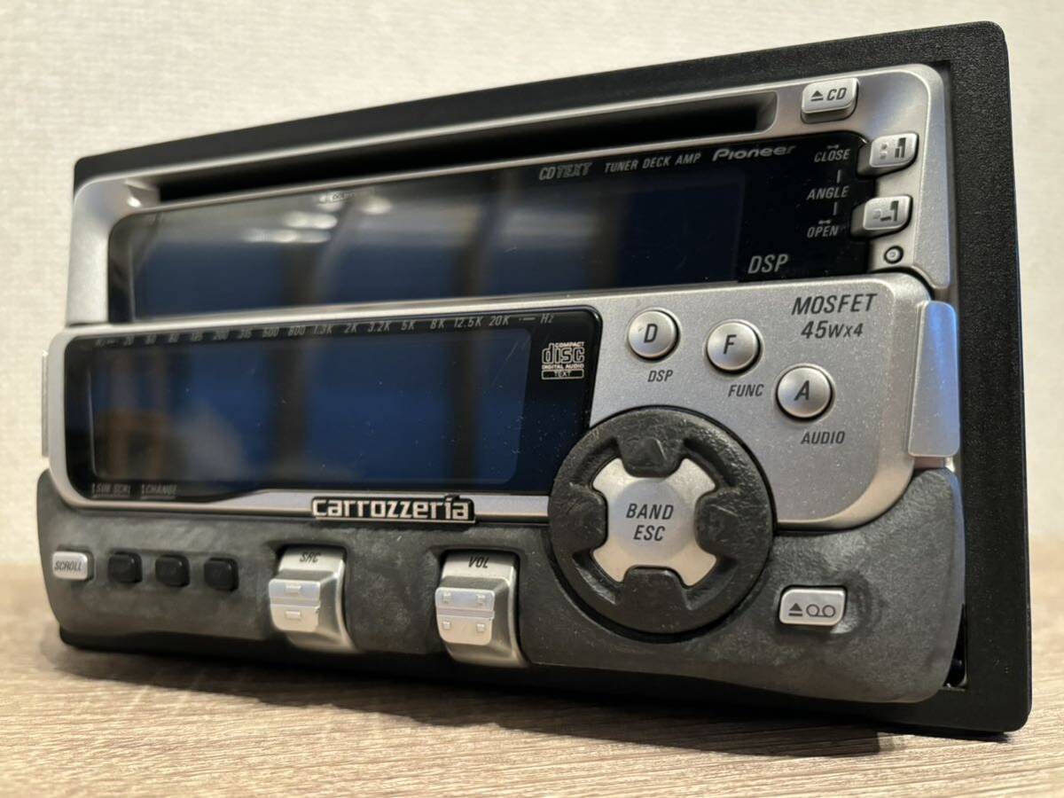 ★希少 カロッツェリア FH-P6000 2DIN CD カセット デッキ リモコン付き CXB3878 Pioneer★_10