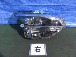 三菱 純正 eKクロススペース 《 B38A 》 右ヘッドライト P80200-23004395　