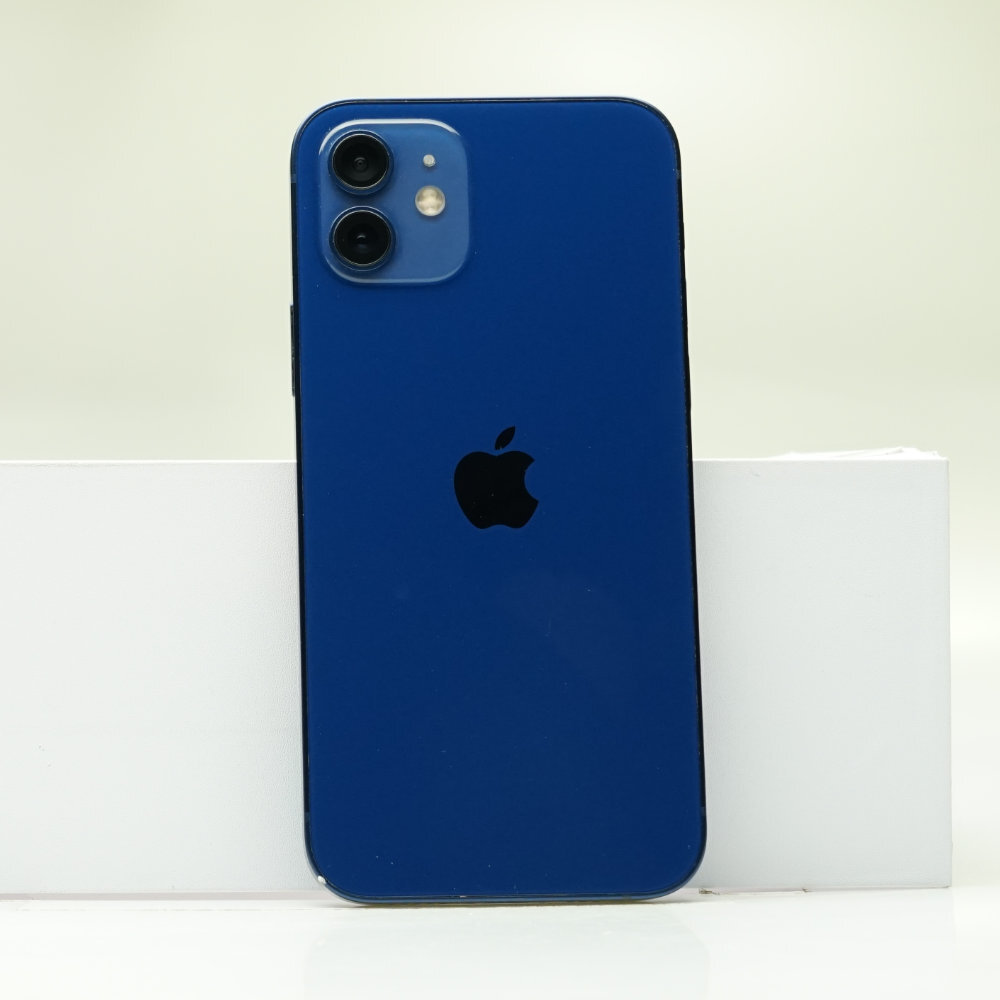 iPhone 12 256GB ブルー SIMフリー 訳あり品 ジャンク 中古本体 スマホ