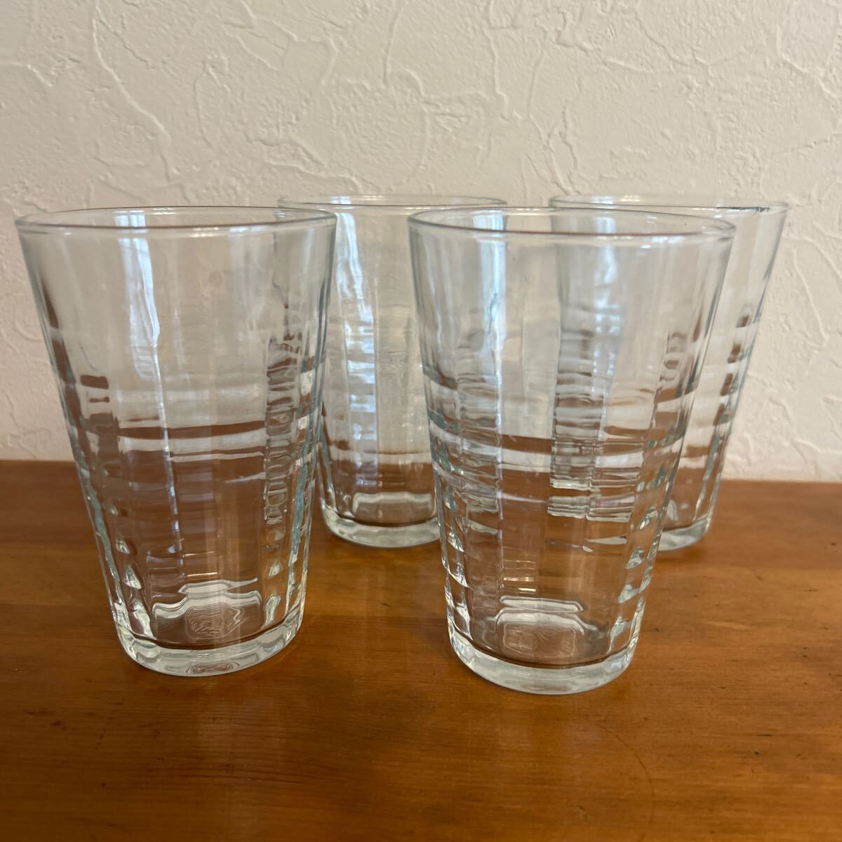 グラス　DURALEX(デュラレックス) プリズム 1570 330cc 4個セットで　美品_1