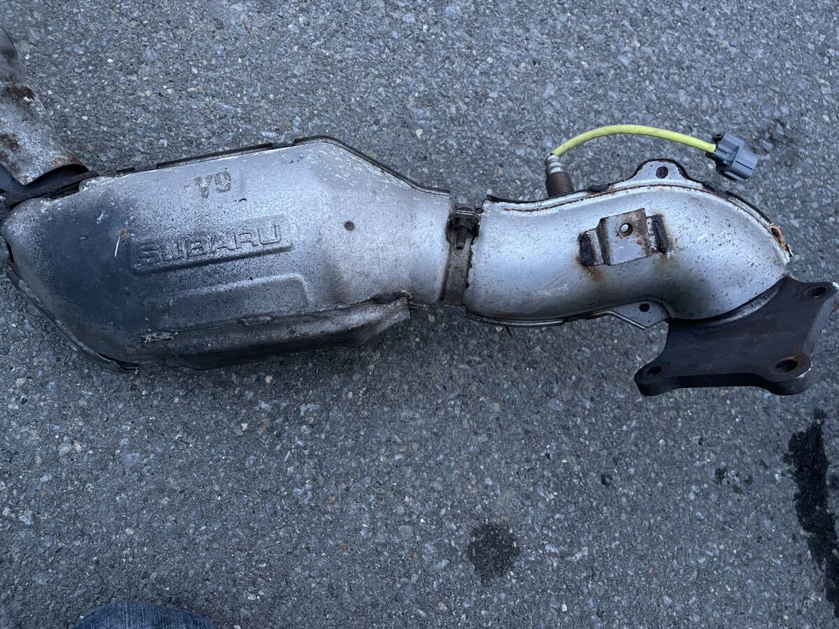 BP5.BL5レガシィEJ20turboエンジン純正触媒 キャタライザー O2センサー