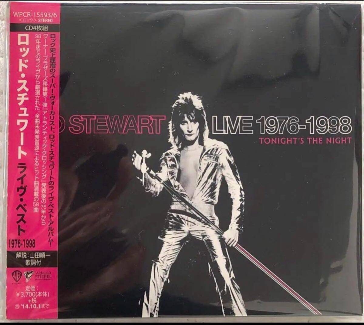 国内盤4CD！ROD STEWART / ロッド・スチュワート / LIVE 1976-1998