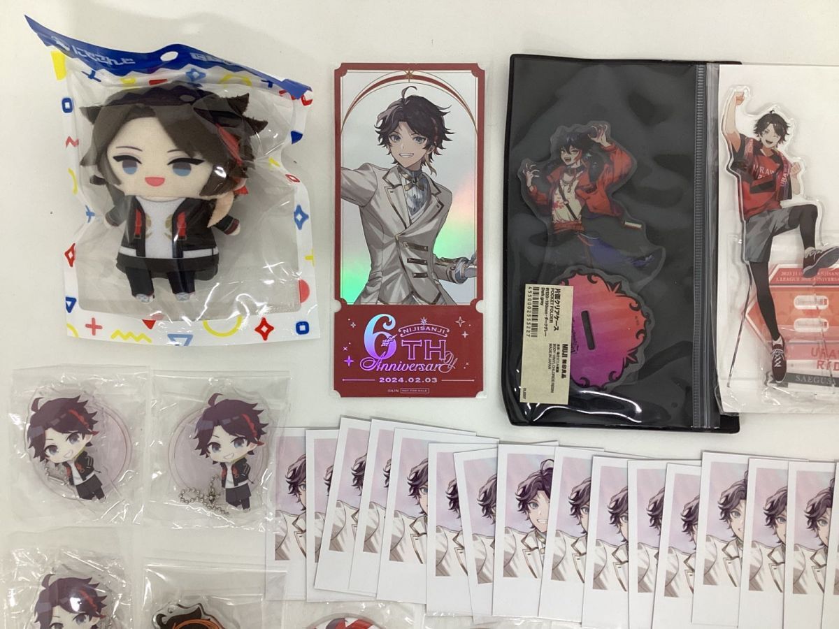 にじさんじ 三枝明那 まとめ売り ぬいぐるみ 缶バッジ 現状】VTuber にじさんじ 三枝明那 グッズ まとめ売り キャラ分け 缶