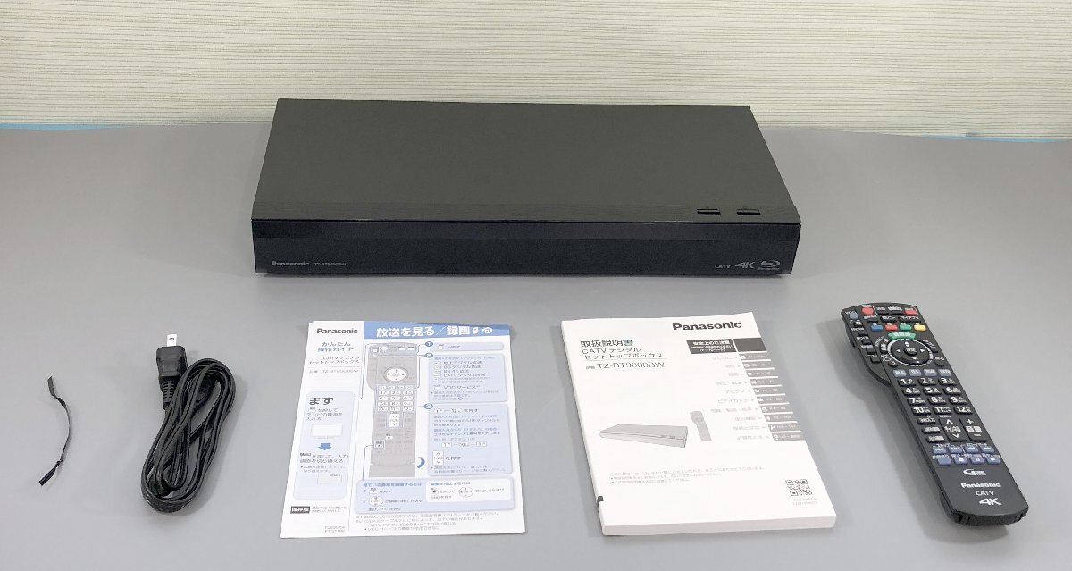 品 Panasonic CATVデジタルセットトップボックス TZ-BT9000BW HDD：2TB