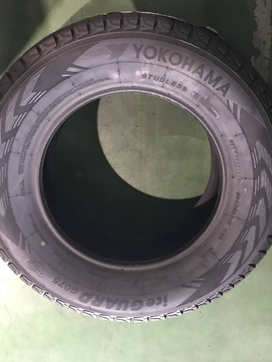 2406-62 ●2本セット！！ 265/65R17 G075 アイスガード SUV 2019年 ヨコハマ スタッドレス 在庫処分品 個人宅配送OK