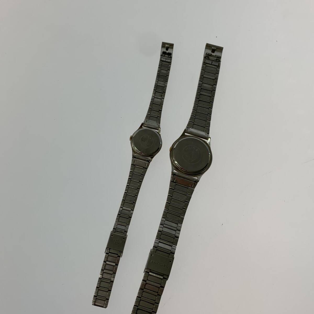 BUREN ビューレン DW-BU-217339・DW-BU-217340 2本まとめ売り 腕時計/ホワイト×シルバー×ゴールド_6