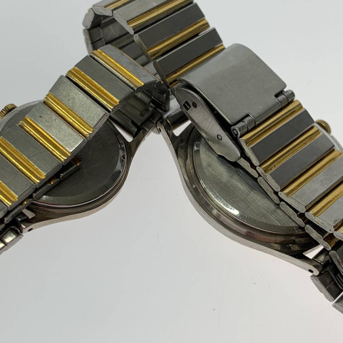 BUREN ビューレン DW-BU-217339・DW-BU-217340 2本まとめ売り 腕時計/ホワイト×シルバー×ゴールド_8