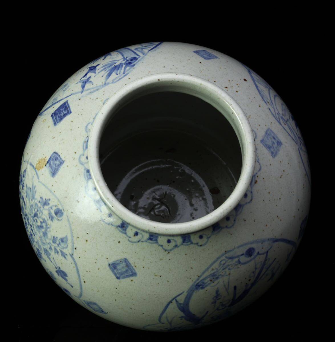 朝鮮美術 花瓶 壺 染付 花器 壷 飾壺 花入 李朝 韓国 青磁 白磁 青(李