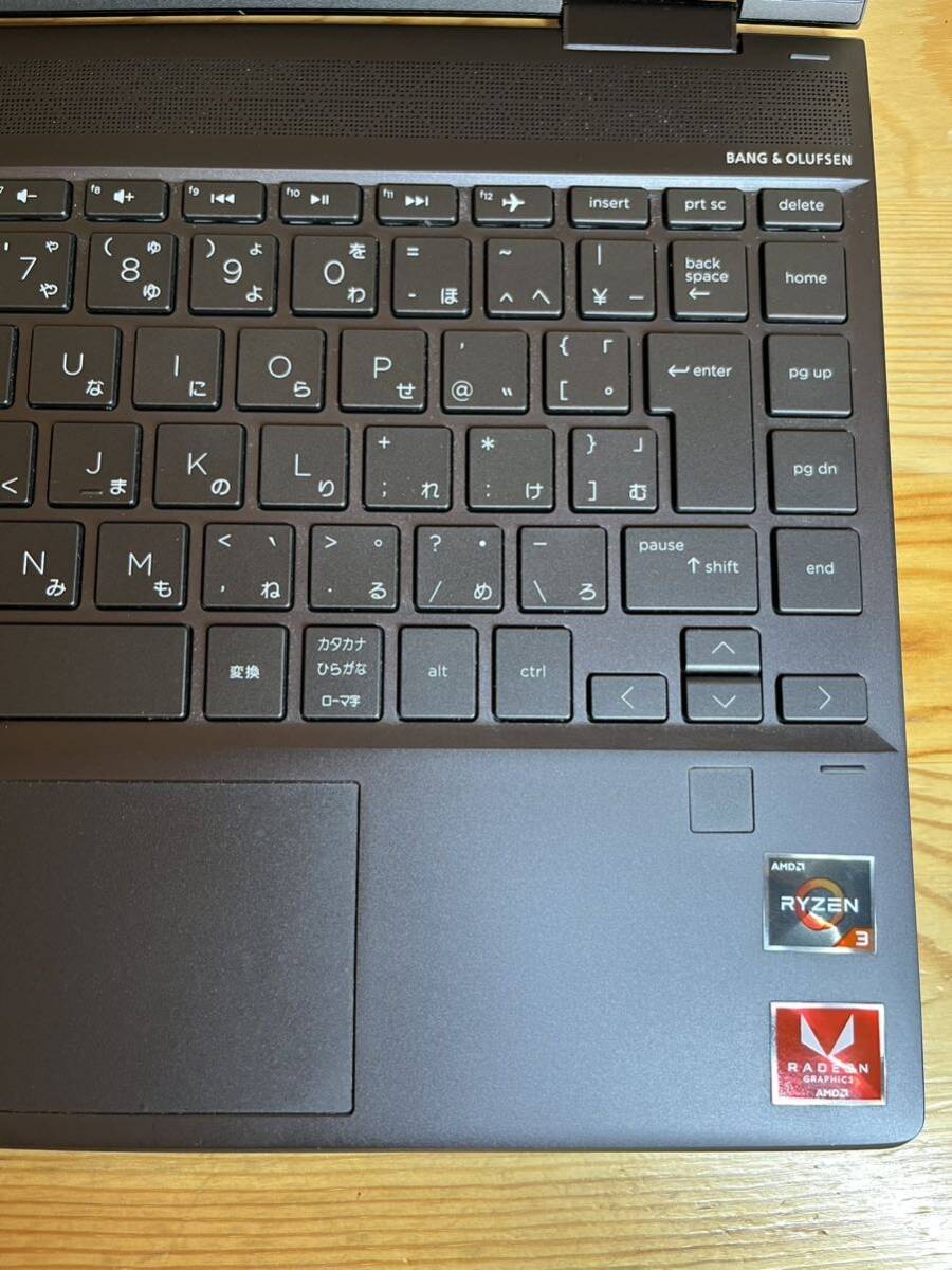 極美品★HP ENVY x360 13-ar0001AU/ Ryzen3/メモリ8GB SSD256GB タッチパネル キングソフトオフィス付き /e164_2