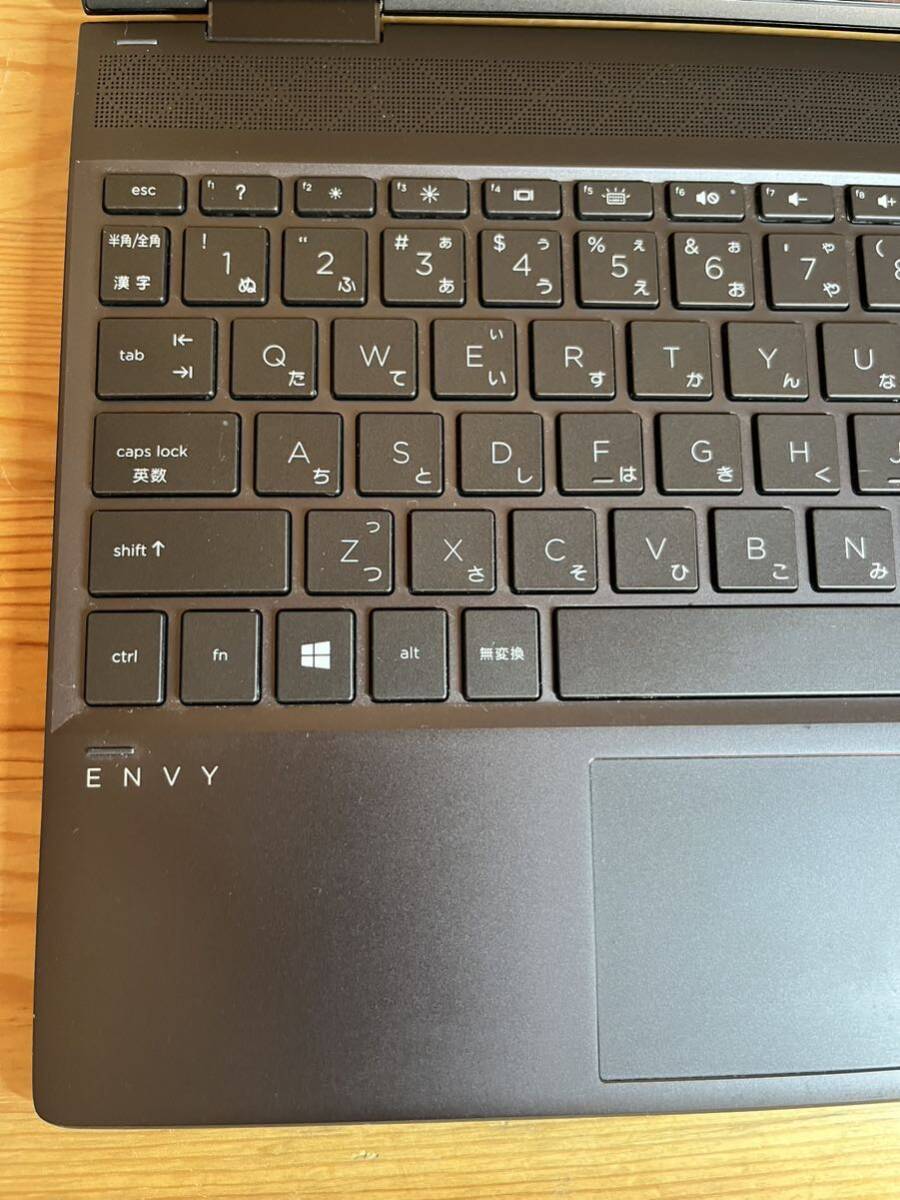 極美品★HP ENVY x360 13-ar0001AU/ Ryzen3/メモリ8GB SSD256GB タッチパネル キングソフトオフィス付き /e164_4