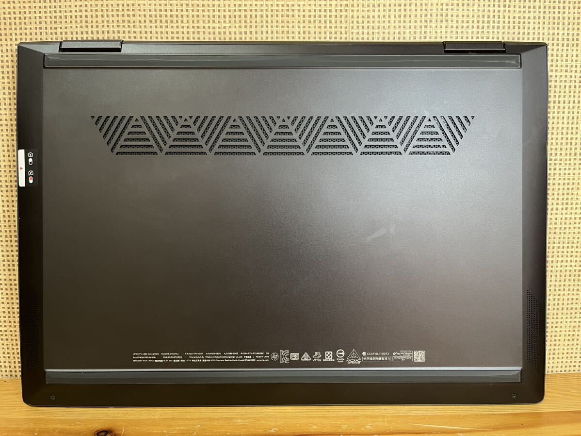 極美品★HP ENVY x360 13-ar0001AU/ Ryzen3/メモリ8GB SSD256GB タッチパネル キングソフトオフィス付き /e164_6
