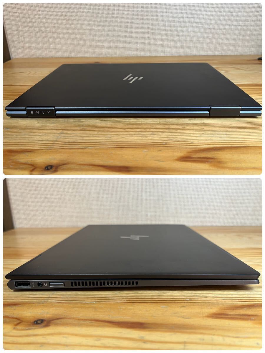 極美品★HP ENVY x360 13-ar0001AU/ Ryzen3/メモリ8GB SSD256GB タッチパネル キングソフトオフィス付き /e164_8