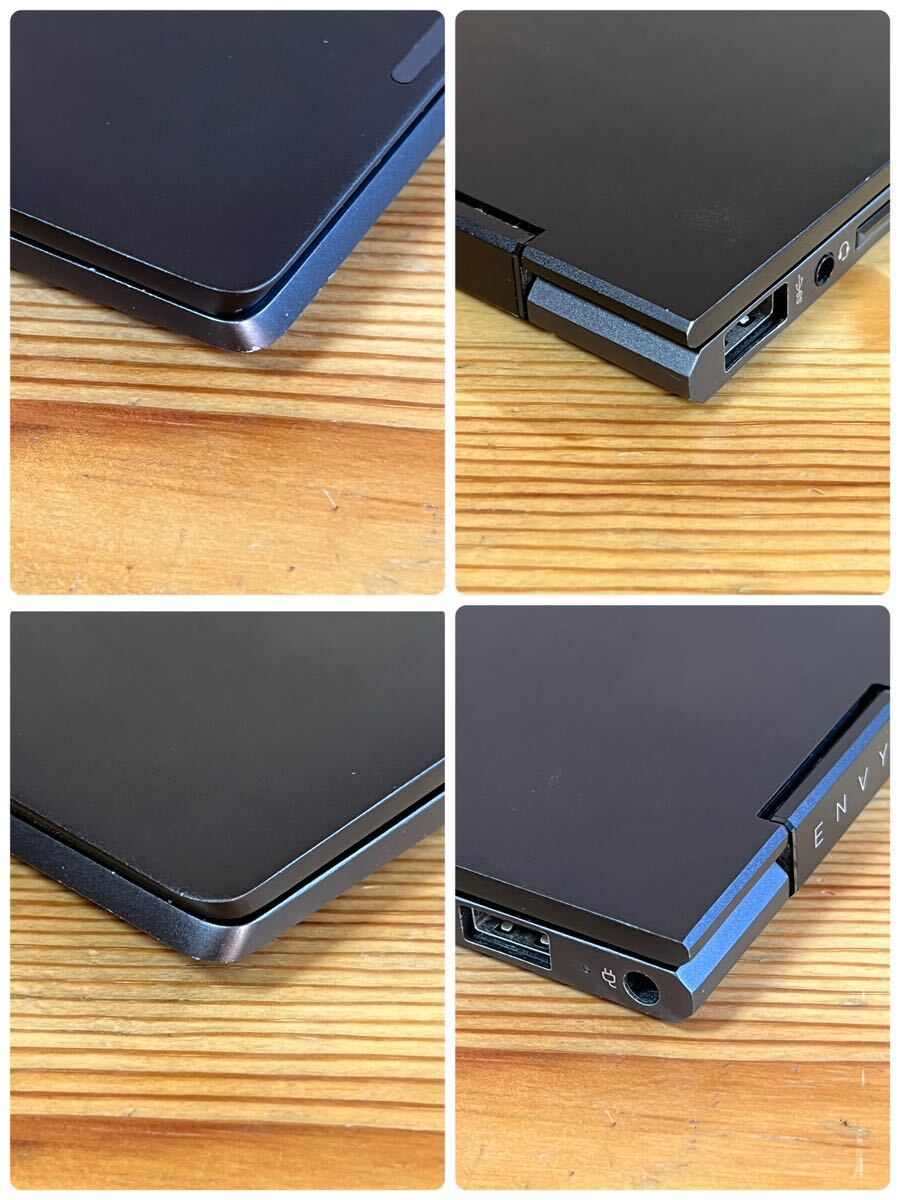 極美品★HP ENVY x360 13-ar0001AU/ Ryzen3/メモリ8GB SSD256GB タッチパネル キングソフトオフィス付き /e164_9