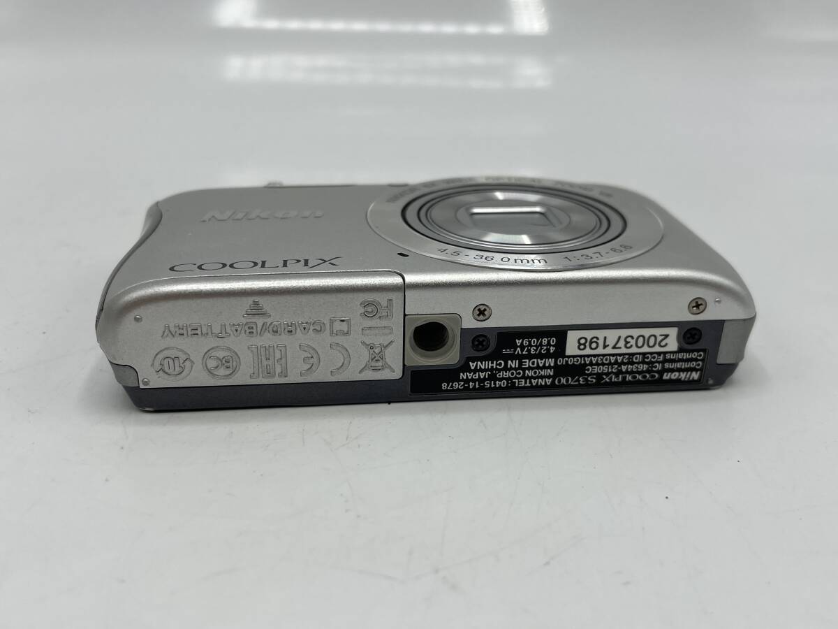 Nikon / ニコン COOLPIX S3700 / 動作確認済 / 箱・使用説明書・充電器