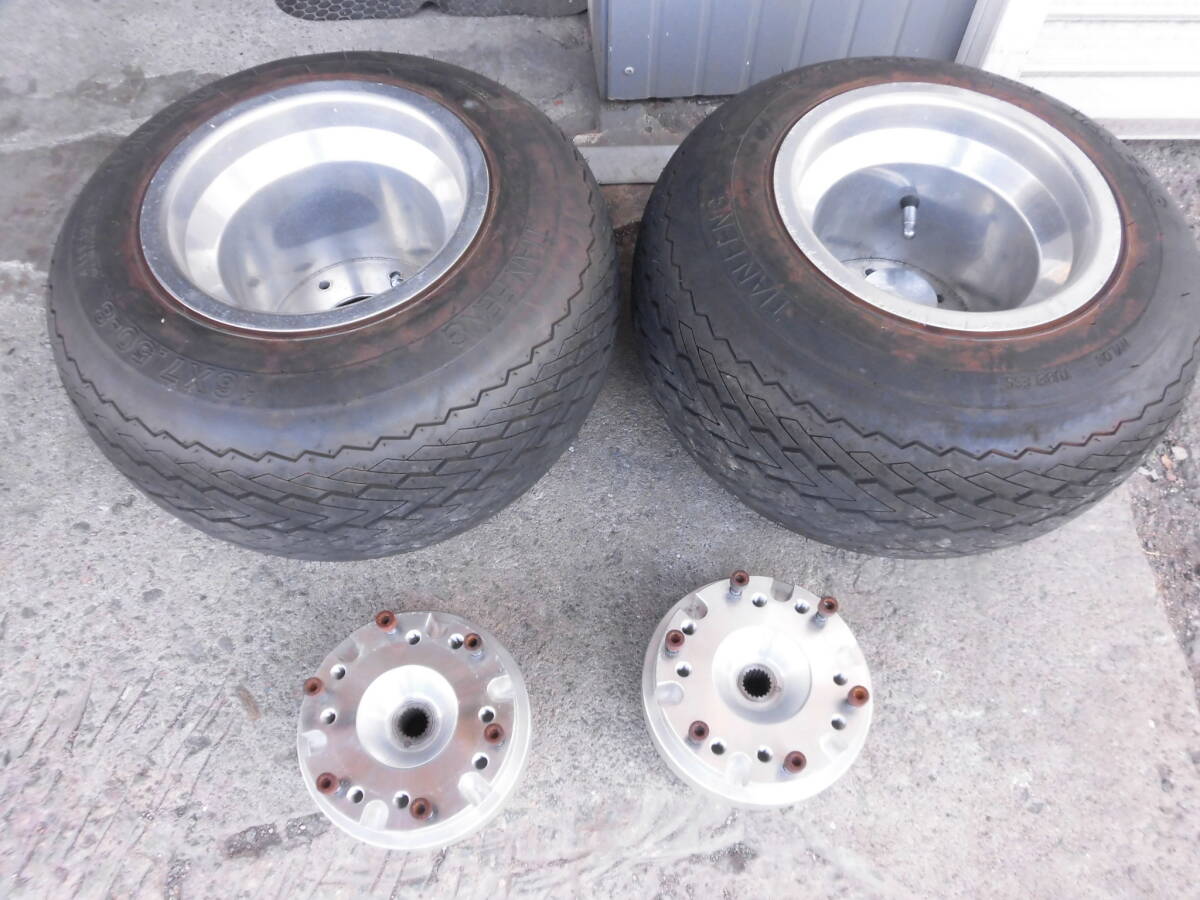 TA03、TD02 4スト ジャイロキャノピー・ジャイロX対応　引っ張り　タイヤホイール_9