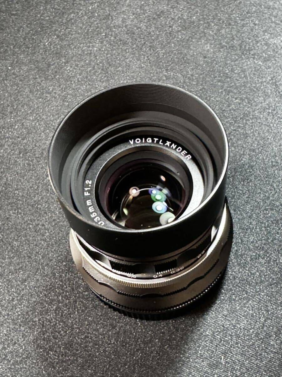 Voigtlander フォクトレンダー NOKTON D35mm F1.2 Nikon Z マウント 超美品 コシナ_7